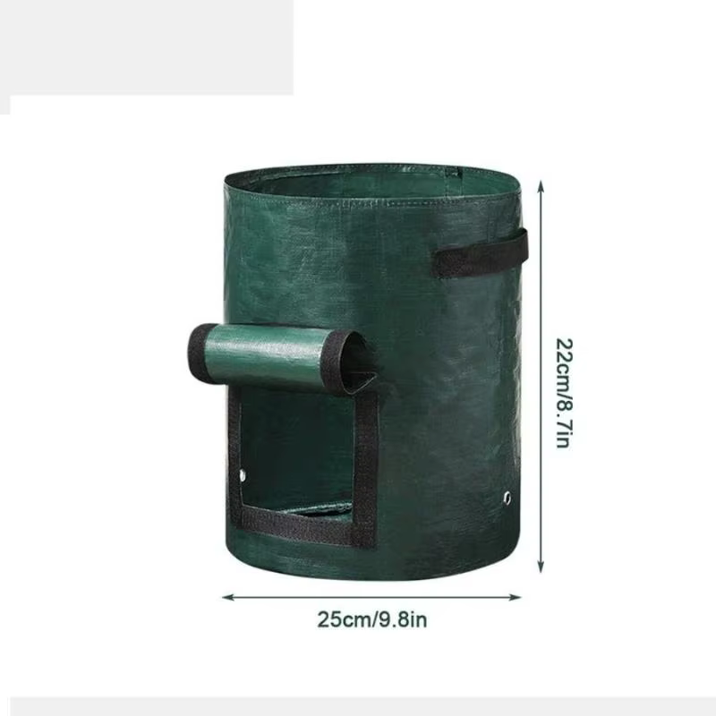 ⚑ Sac de plantation de jardin, avec poignées, 3/5/7/10 gallons, outils de jardin de haute qualité, s