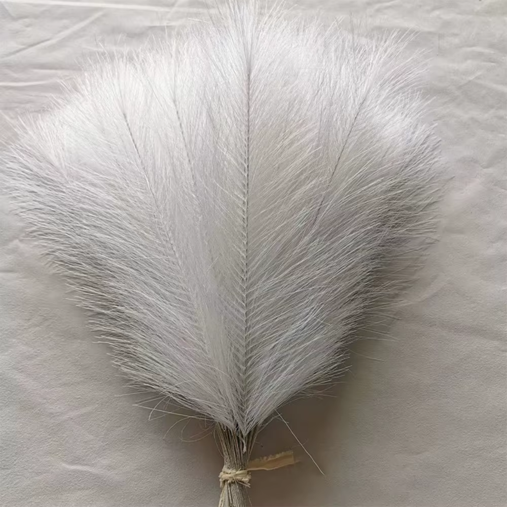 Pampa Moelleux Enge Boho Décoration Fleur Artificielle, Fausse Plante, Roseau 42cm, Décoration De Ma