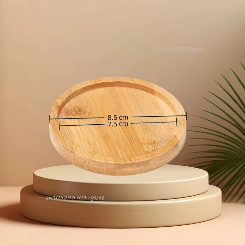 Plateau pour pots de fleurs, plateau en bambou pour vase, plateau en bois pour bouteilles, organisat