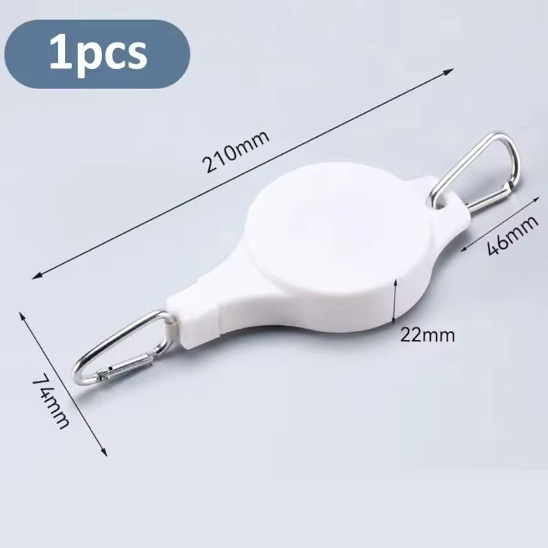 Crochet de suspension réglable et rétractable pour plantes, robuste, pour pots de fleurs, paniers su
