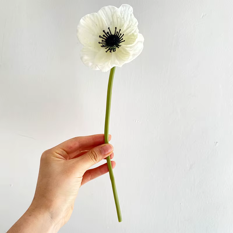 Mini fleur de coquelicot artificielle en PU, 5 pièces, 29CM, décoration de la maison, accessoires de