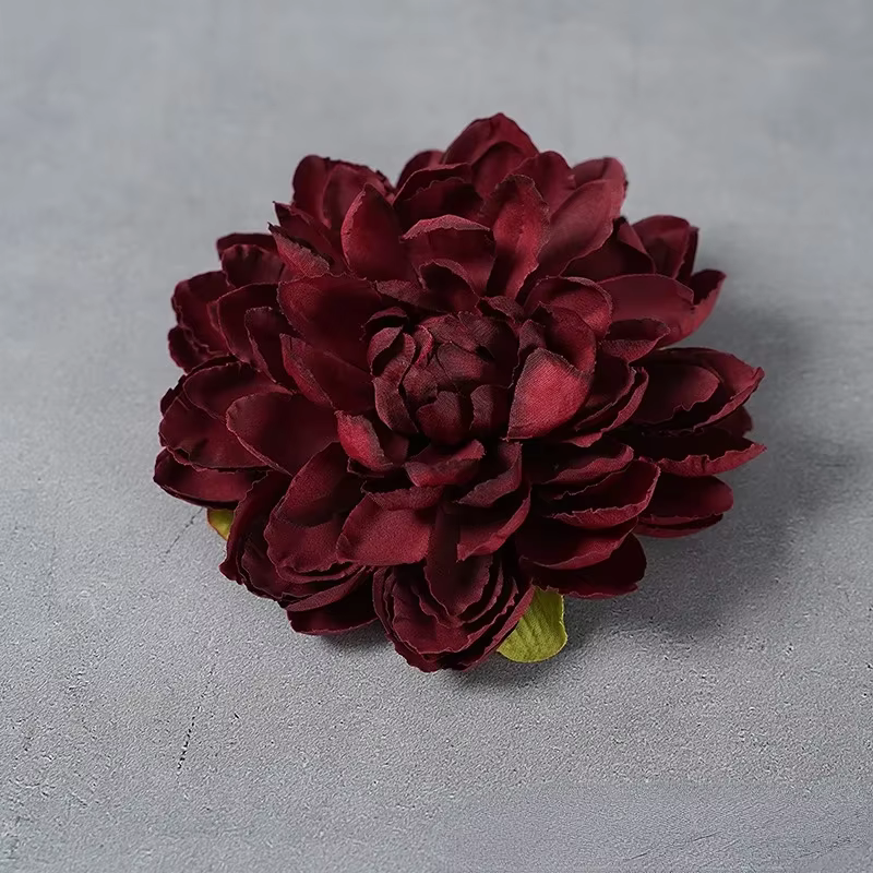 InjFlower-Têtes de fleurs artificielles pour le bricolage, têtes de fleurs douces pour le mur, les d