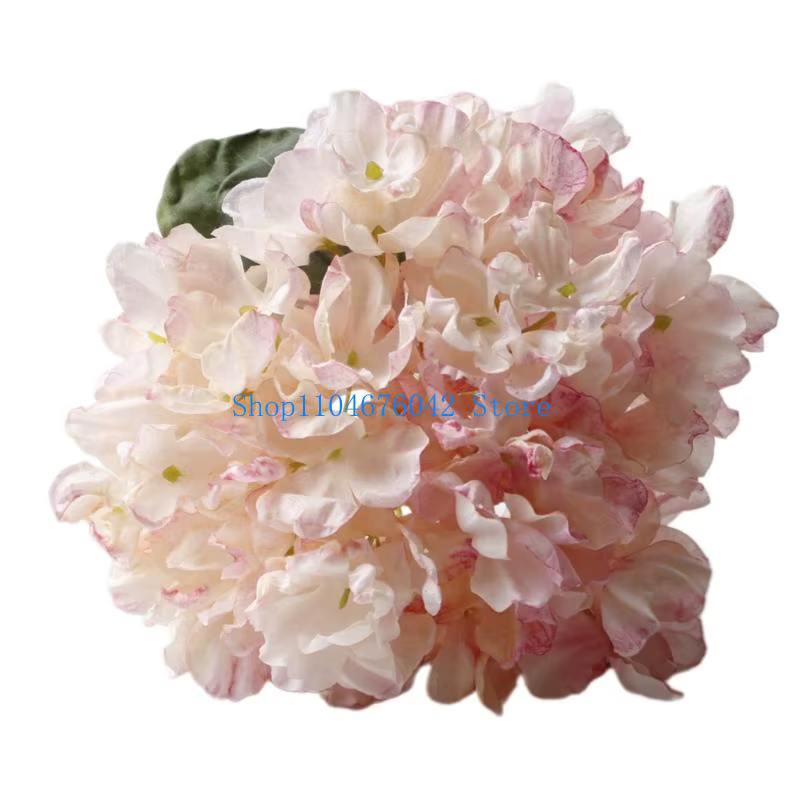 Fleur d'hortensia artificielle 5asd, 13,7 pouces haut, pour Bouquets mariage, centres Table mariage,