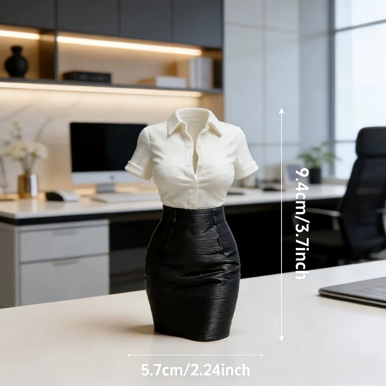 Porte-stylo créatif, organiseur de pinceaux de bureau, pot, support à crayons imprimé en 3D, décorat