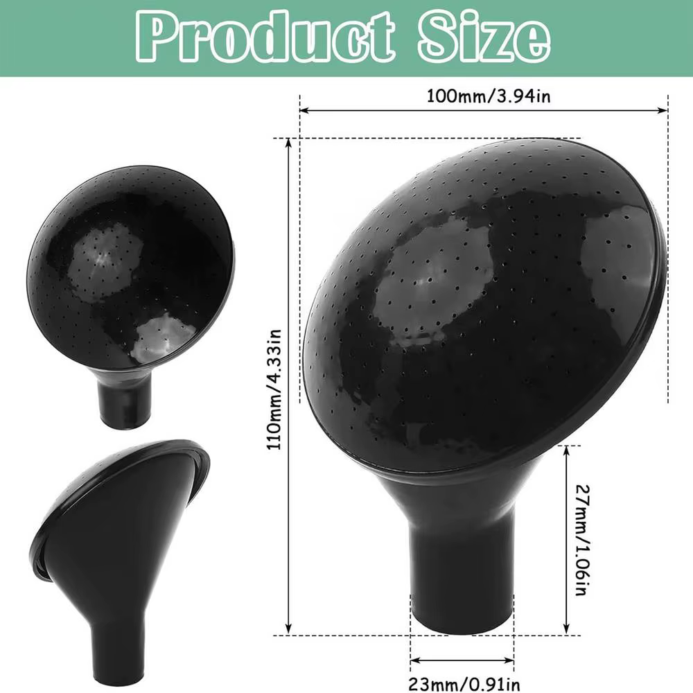 Buse de remplacement pour arrosoir de jardin, tête de douche pour fleurs, arroseur de jardin, pulvér