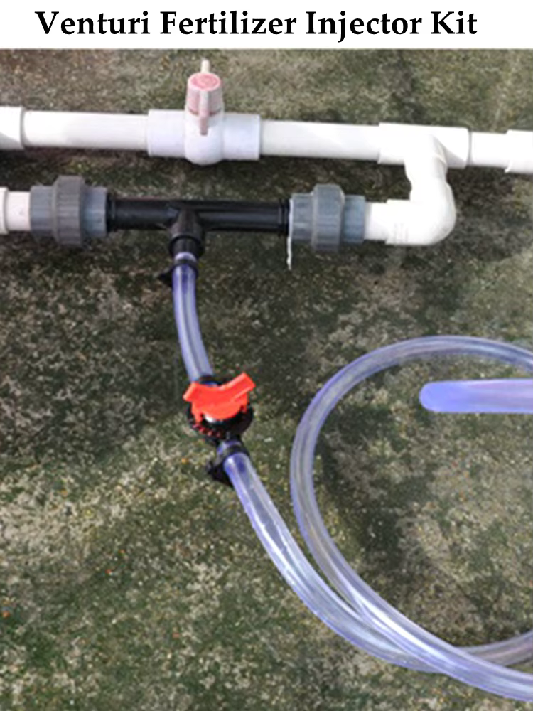 Kit d'injecteur d'engrais Venturi d'irrigation 1/2 "3/4" 1 "1.5 ", dispositif d'utilisation d'engrai