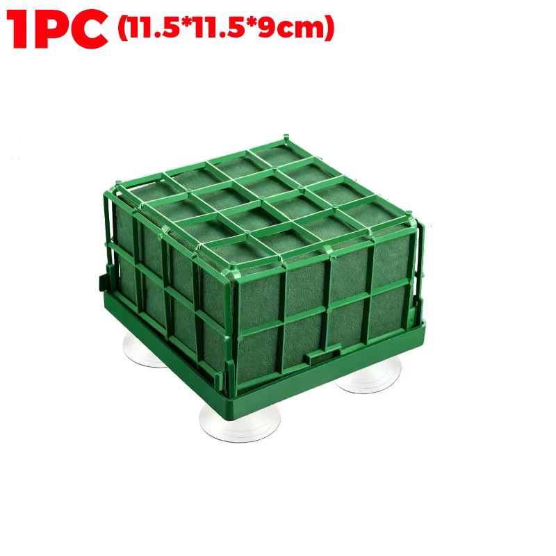 Cage en mousse florale carrée, support de Cage en mousse pour fleuriste sec et humide pour fleurs fr