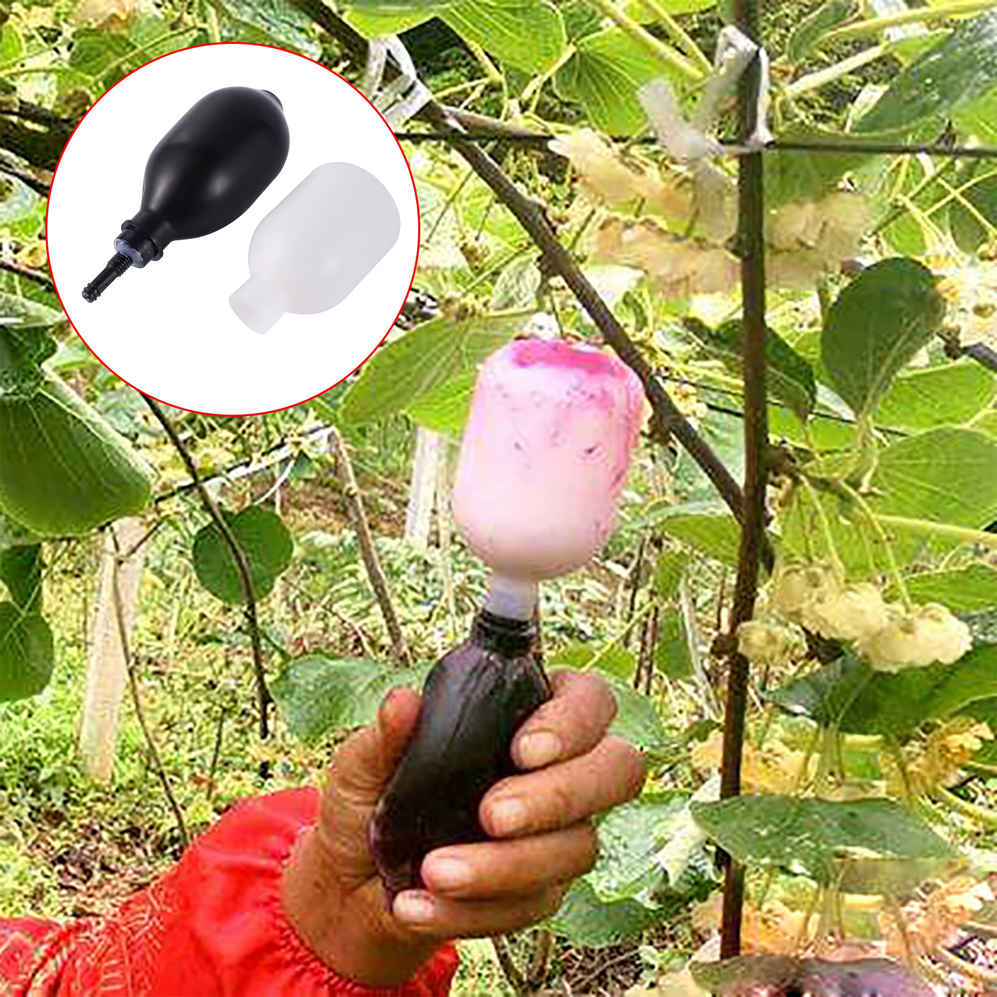 Pistolet à airbag pour arbre fruitier, perinateur par inateur, tomate, pêche, jardin, ferme, verger,