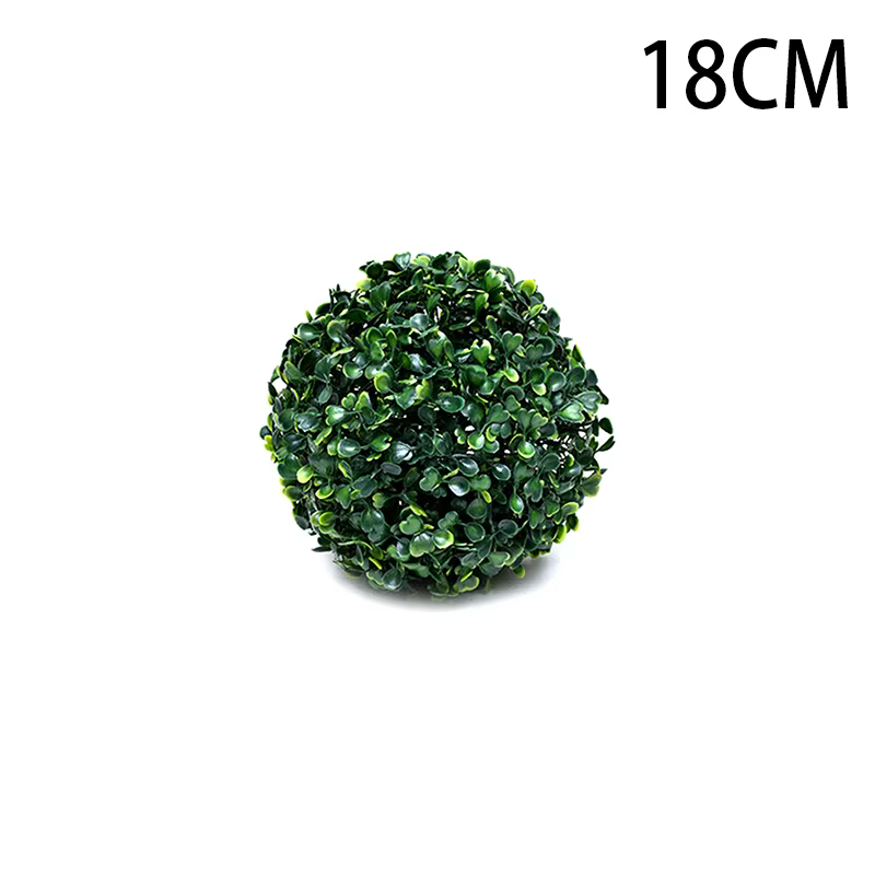Boule de gazon artificiel écologique, aspect réaliste, boule décorative, décoration de jardin, de co