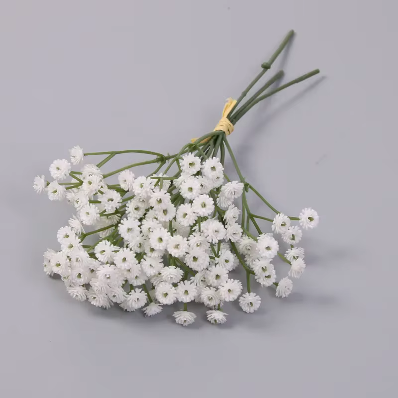 Fleurs artificielles pour demoiselles d'honneur, ensemble de 3 pièces de 22cm