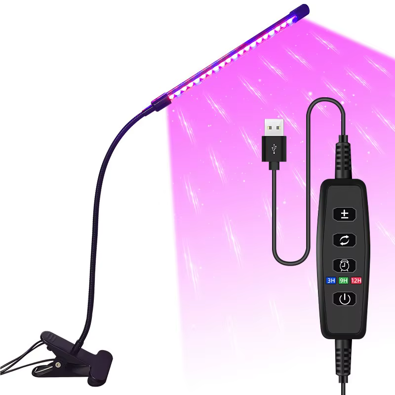 USB LED plante poussent la lumière jardin intérieur 10 niveaux réglables poussent la lumière spectre