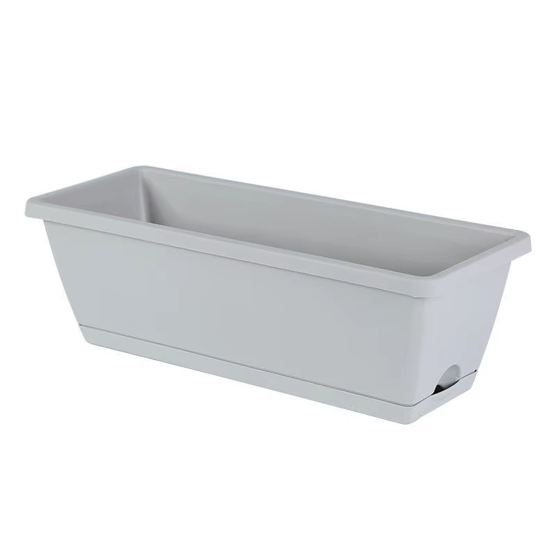 Pot de fleurs auto-absorbant pour culture de légumes d'intérieur avec trou de drainage et corde abso