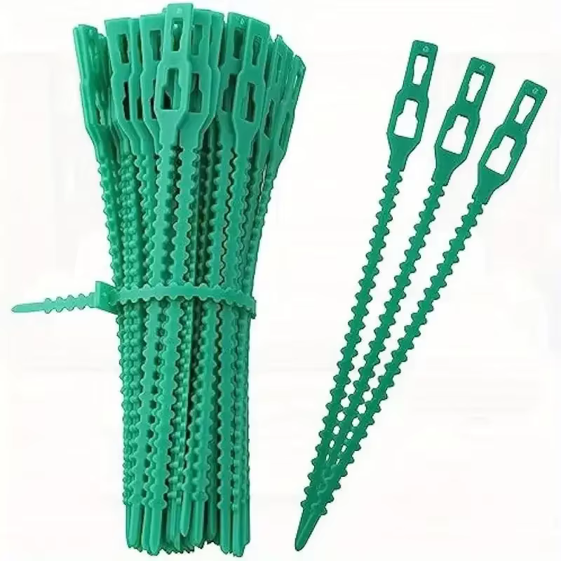 Attaches de câble de jardin réutilisables, plantes, vigne, arbustes, Support de fixation, verrouilla