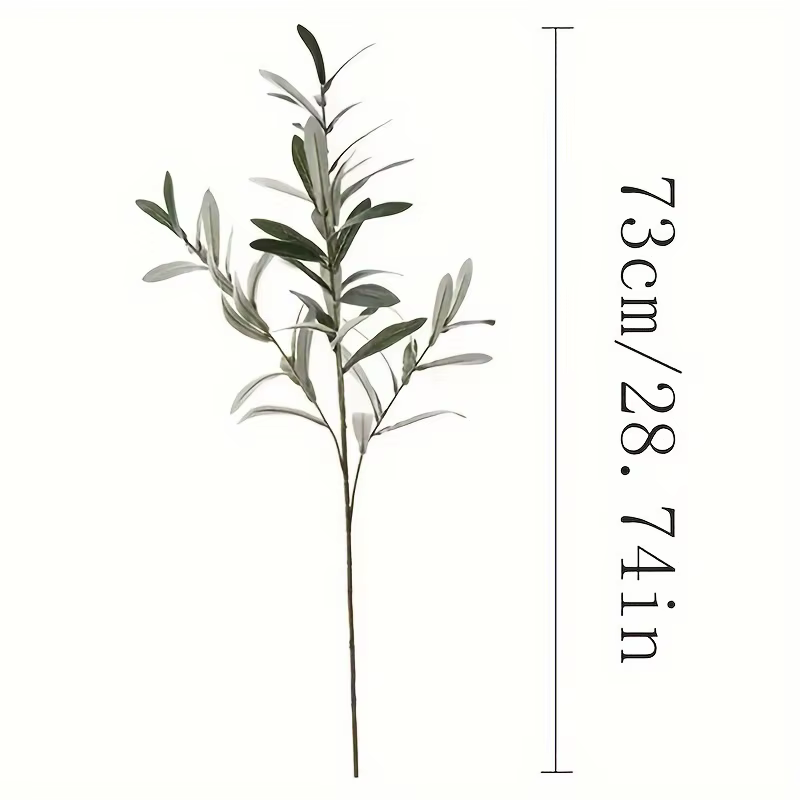 Olive plante simulée, mariage, saint-valentin, fête des mères, décoration de maison de printemps, ac
