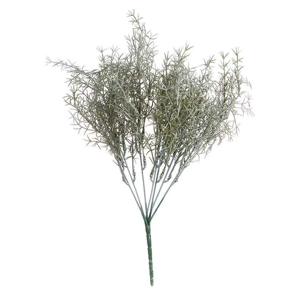 Plantes artificielles de romarin réalistes et durables, fleurs artificielles rustiques de style ferm