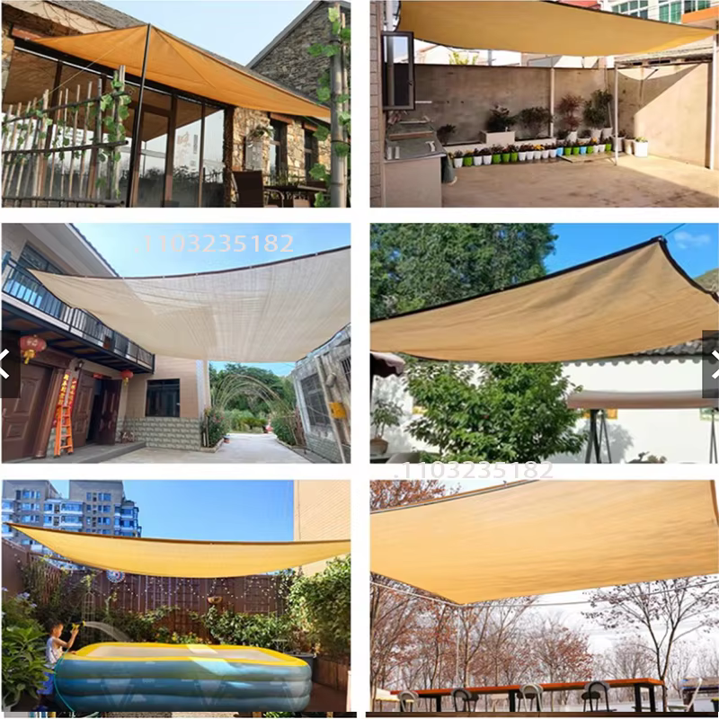 Filet d'ombrage de jardin extérieur, protection UV, ombrage extérieur, ombrage de piscine, ombrage d