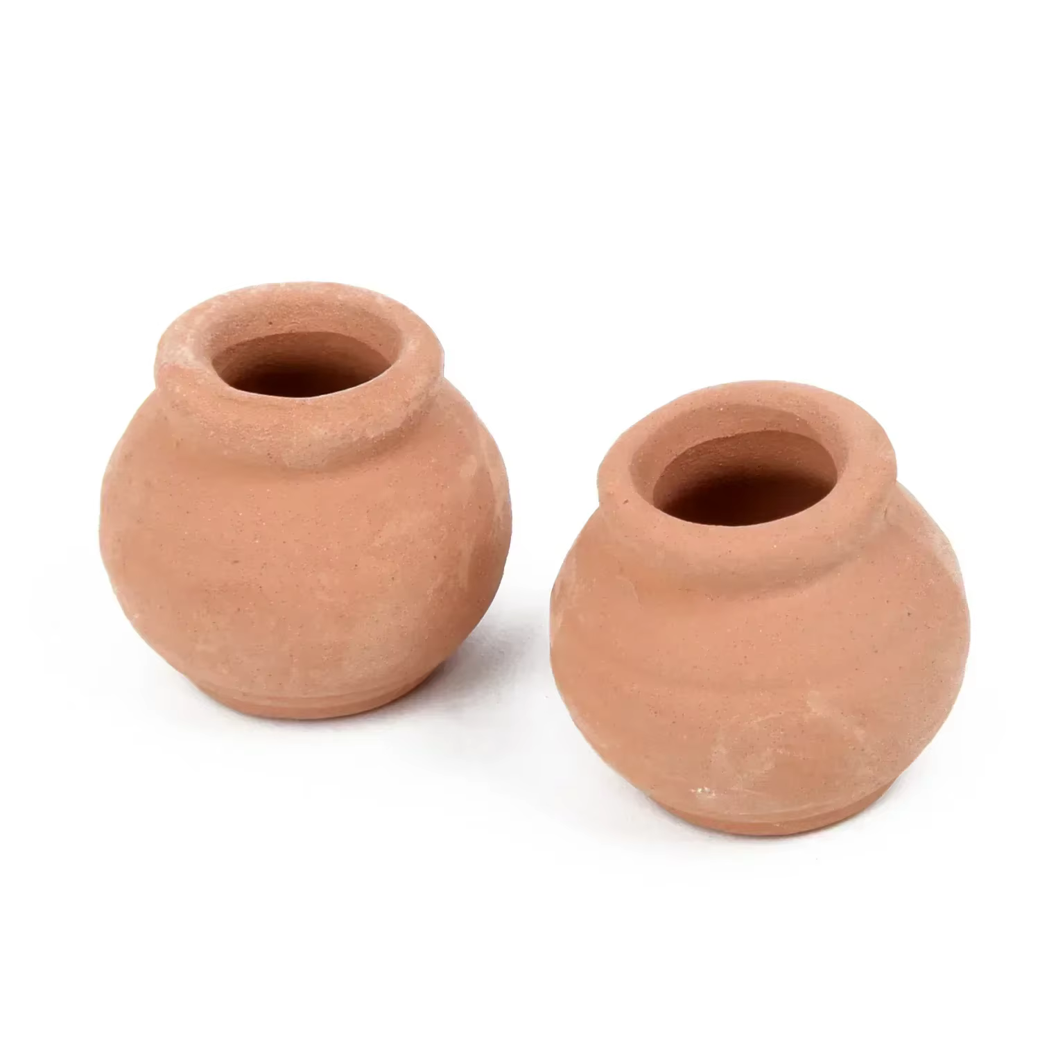 2 pièces Mini Pot en terre cuite argile céramique poterie argile plante Pot planteur Pots de fleurs 