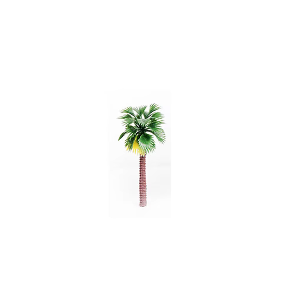 Miniature de palmier artificiel de haute qualité pour décoration de forêt tropicale, plante bonsaï, 