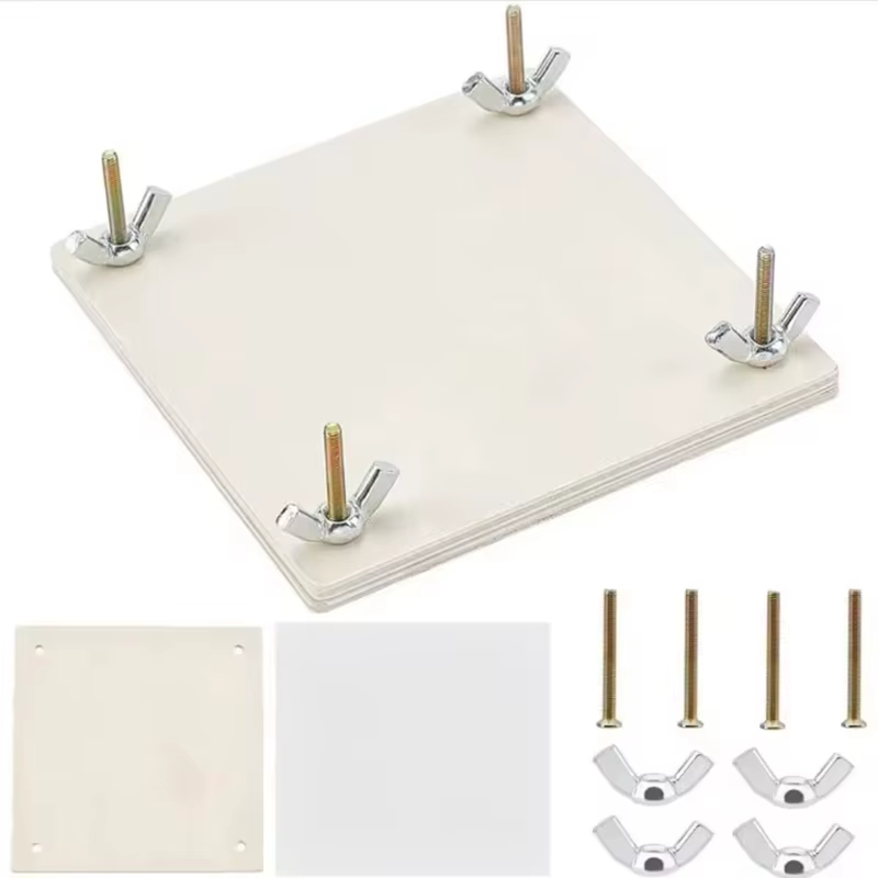 Kit de presse à fleurs en bois 4x4 pouces, ensemble de conservation des plantes et des feuilles pour