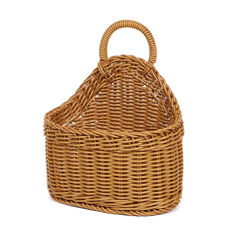 Panier de rangement tissé de Style ferme rustique, panier de rangement intérieur et extérieur pour c