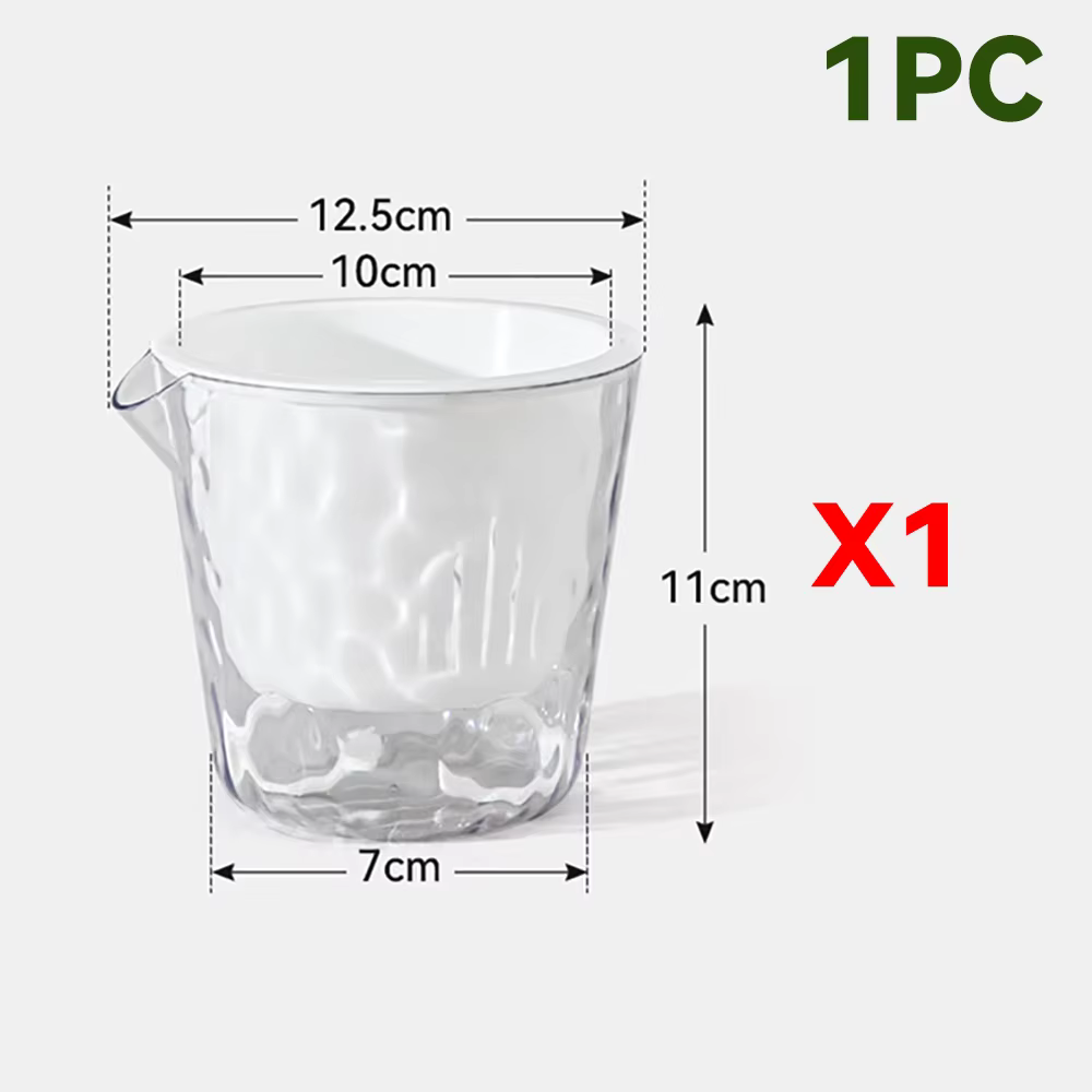 Jardinière à arrosage automatique à motif Glacier, Pot hydroponique en plastique semblable au verre