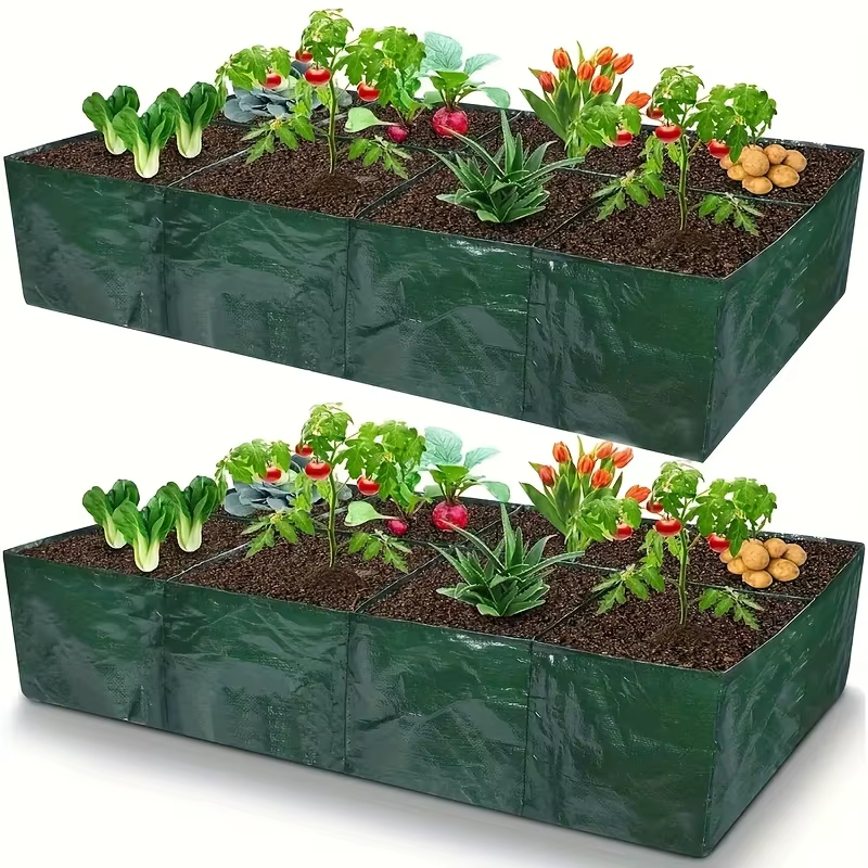 Sac de plantation multi-grille, sac de plantation à grille étanche PE, trou de Drainage, sac de plan
