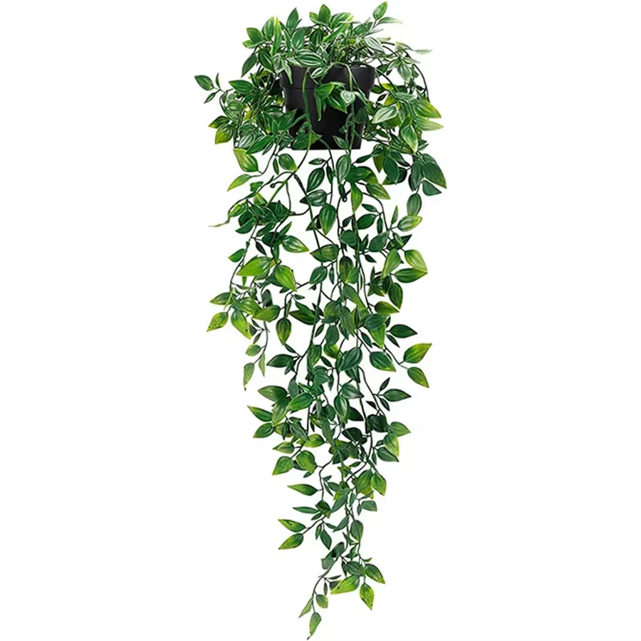 Plantes de lierre artificielles, Pots de feuilles en plastique, décoration de mariage et de noël, ma