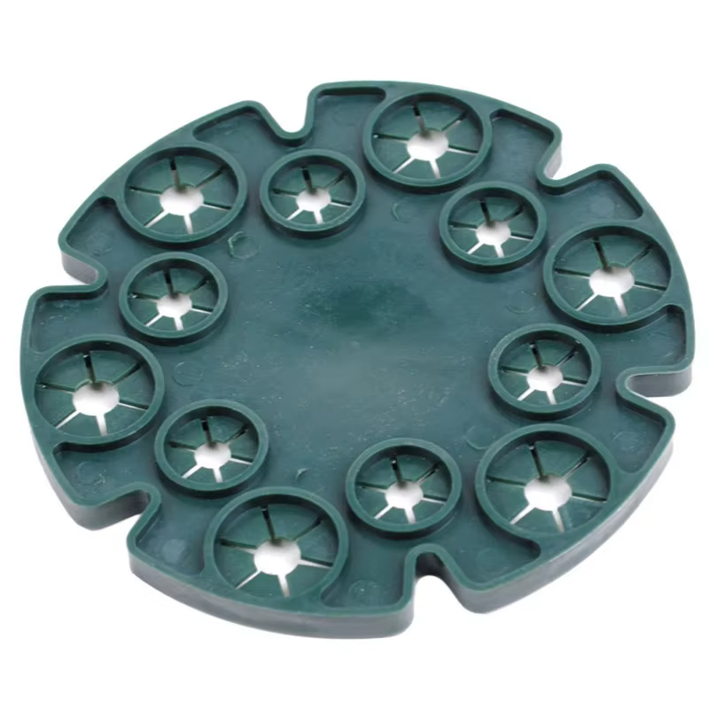 Support pour plantes de jardin, connecteur pour plantes de balcon, plateau de protection, poteau en 