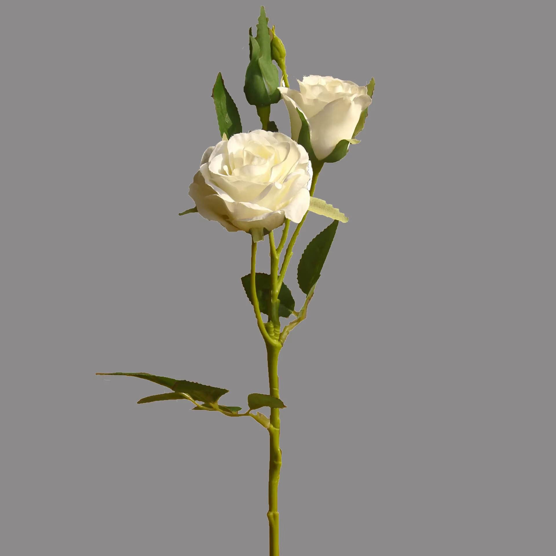 Ensemble de fleurs artificielles pour la décoration de la maison, rose de printemps, mariage, 3 tête