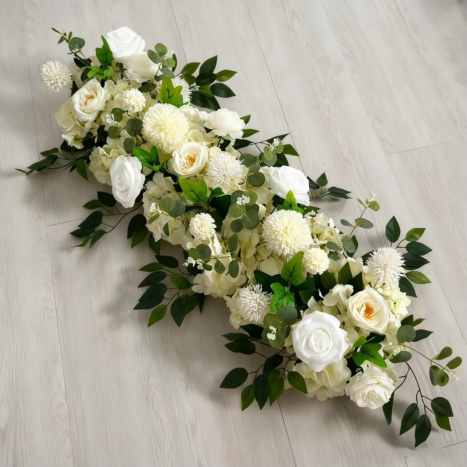 Uflower 100 cm bricolage mariage fleur rangée décoration Arrangement fournitures pivoine Rose artifi