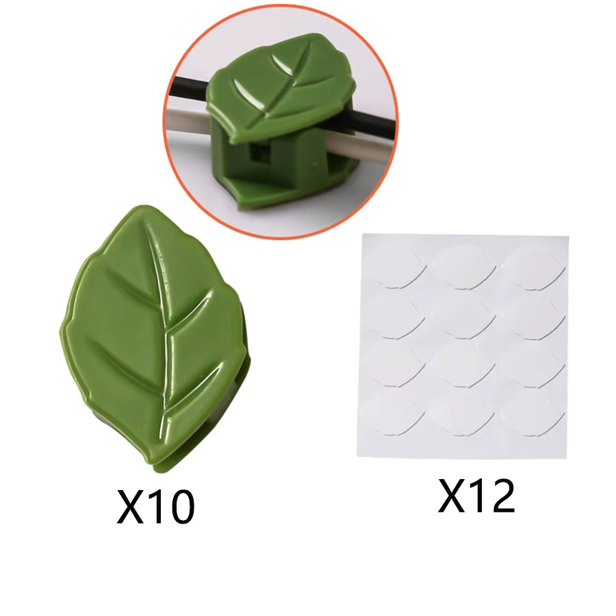 Fixation murale grimpante invisible pour plantes, rotin et vigne, clips de support de traction, supp