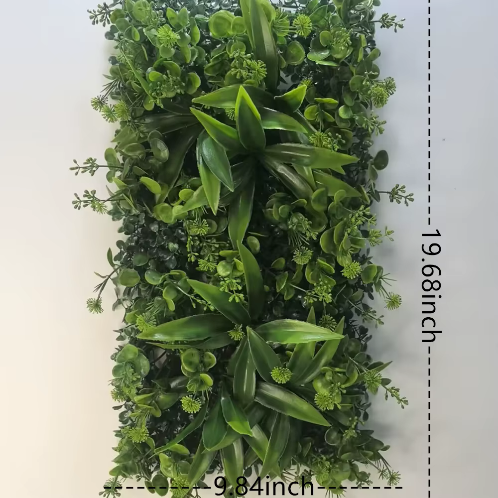 25*50CM / 25*100CM pelouse artificielle vert Simulation pelouse plante mur décoration de la maison p