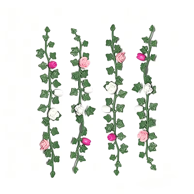 Mini-vigne de fleurs artificielles 1:12 pour maison de poupée, modèle de simulation, ornements, mini