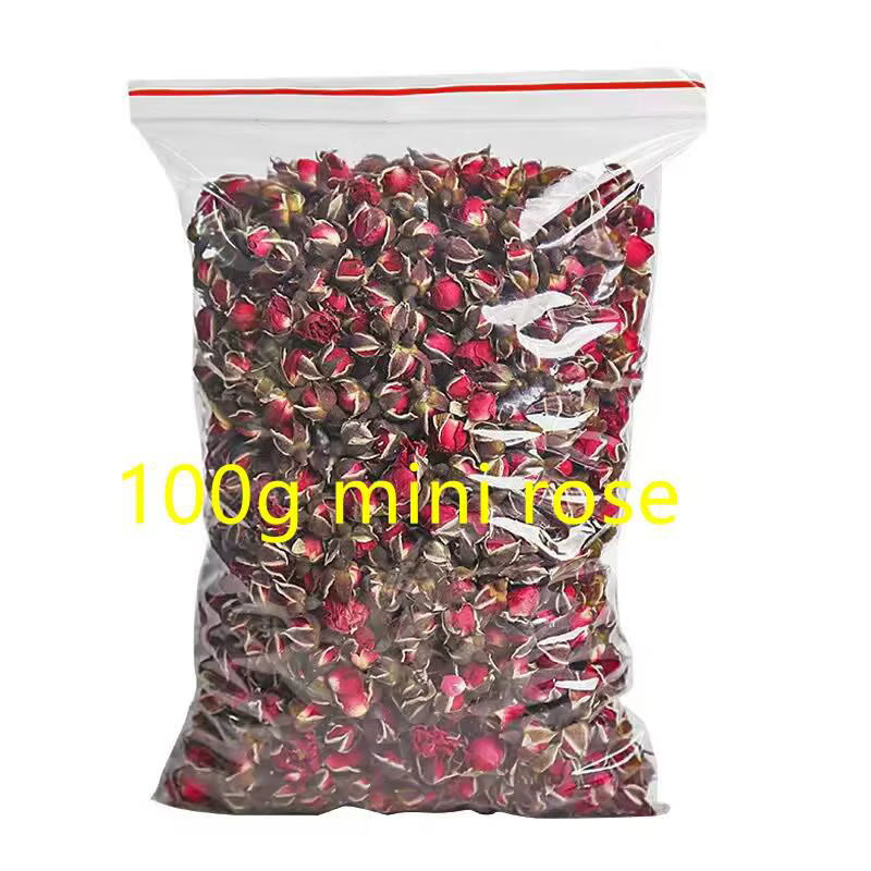 Petites roses 100% naturelles, fleurs séchées, artisanat utilisé, décoration de pâtisserie, embellis