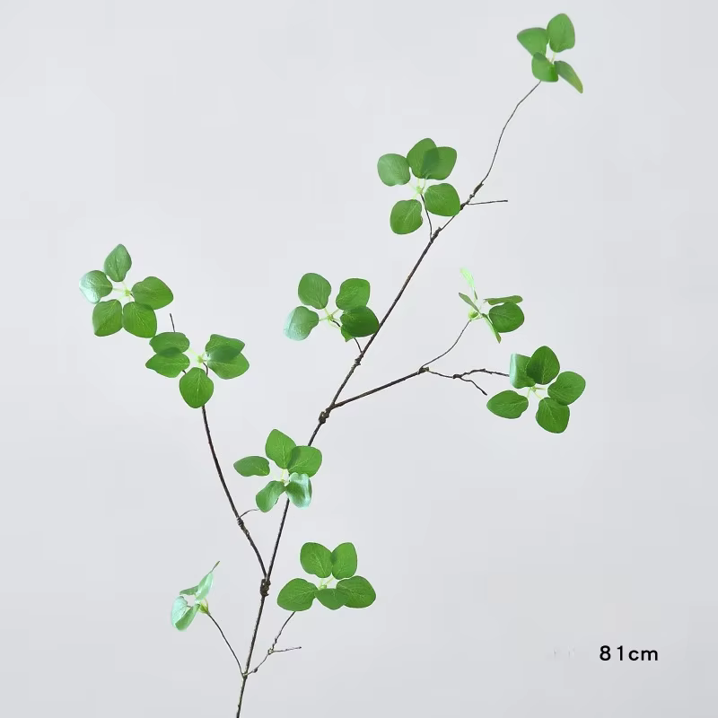 Plante verte artificielle en pot, 81cm, guanyin anni cuir chevelu, décoration d'intérieur moderne et