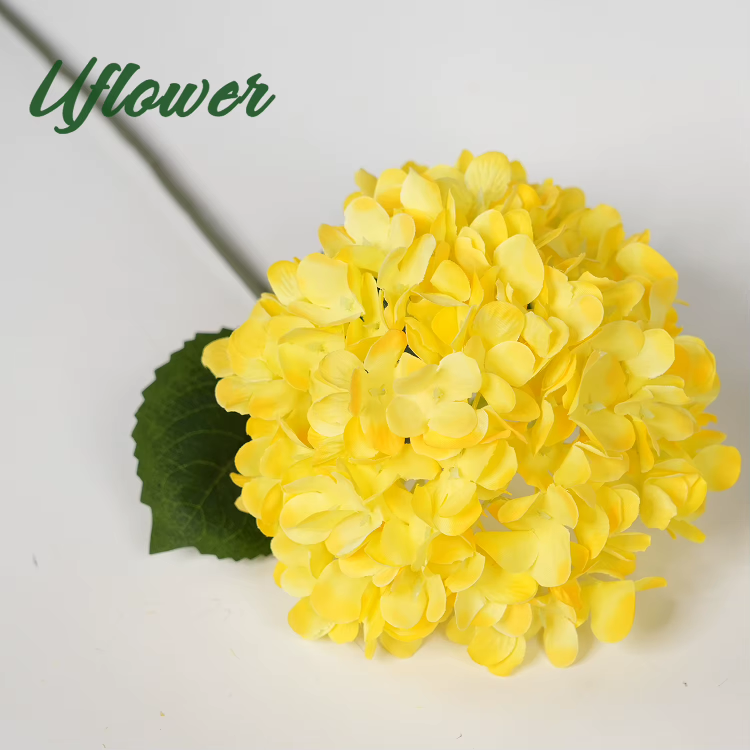 Vase d'hortensia artificiel en soie, fleurs artificielles, accessoires de décoration pour la maison,