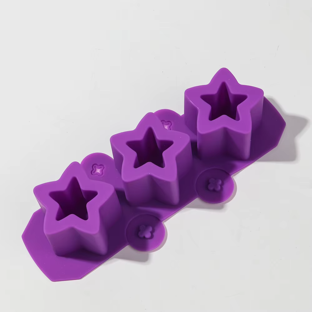 Moule en silicone pour pot de fleurs en béton étoile, vase succulent bricolage, outils de plantation