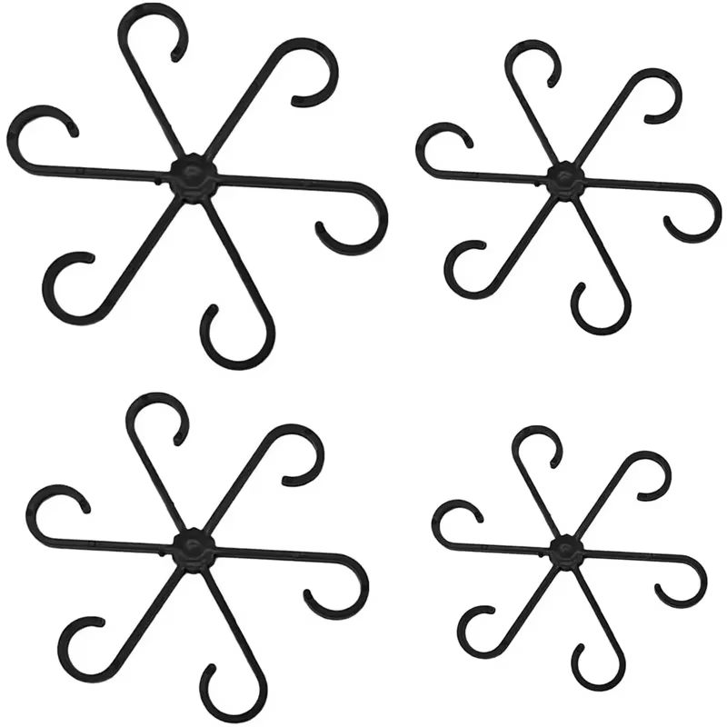 Supports de feuilles pour Alocasia et Monstera, 4 clips de support pour plantes grimpantes, pour une