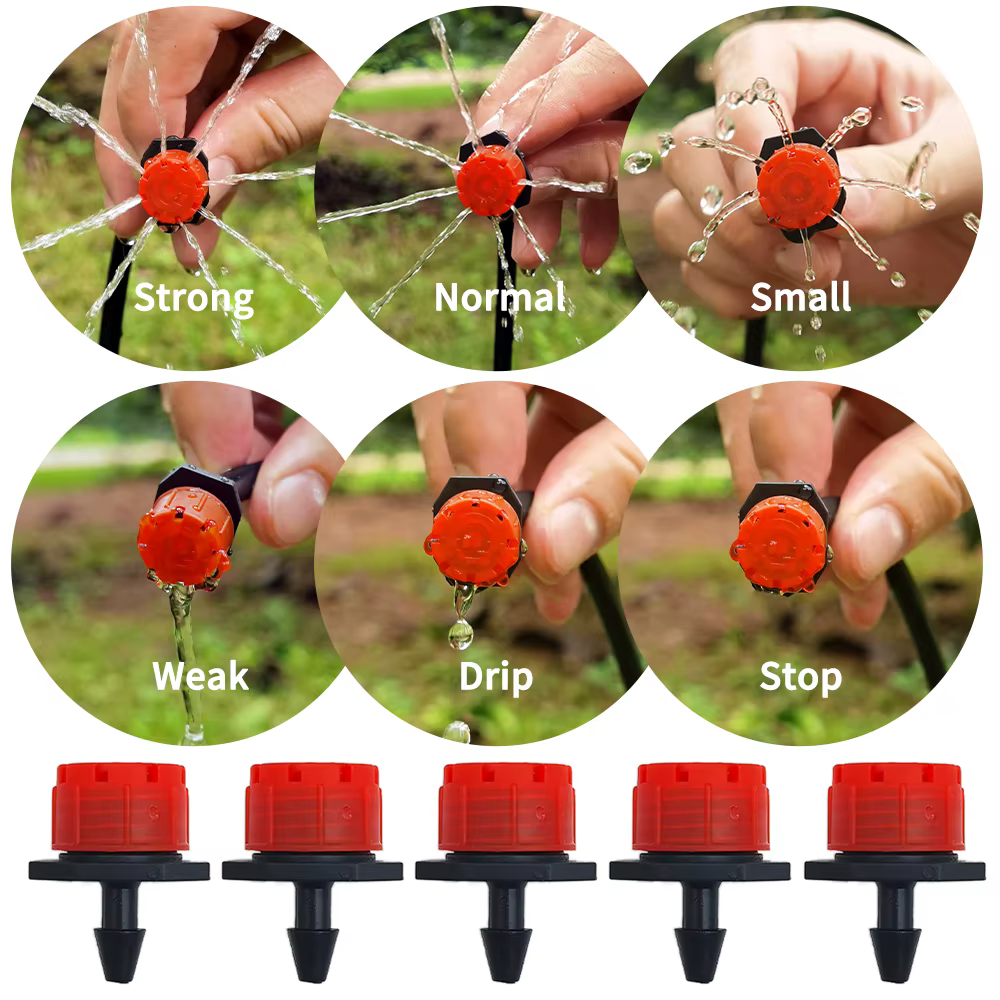 Oasis 5-50M jardin Micro goutte à goutte système d'arrosage automatique Kit contrôleur bricolage bru