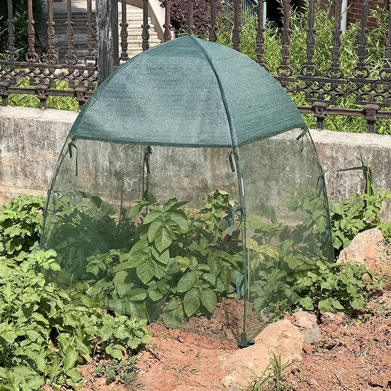1PC Housse de protection solaire en maille pour plantes - Protection UV pour jardin, serre, pelouse
