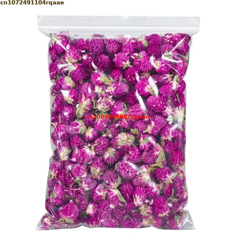 Pétales de fleurs séchées d'amarante Globe naturel de haute qualité, décoration de mariage, fournitu