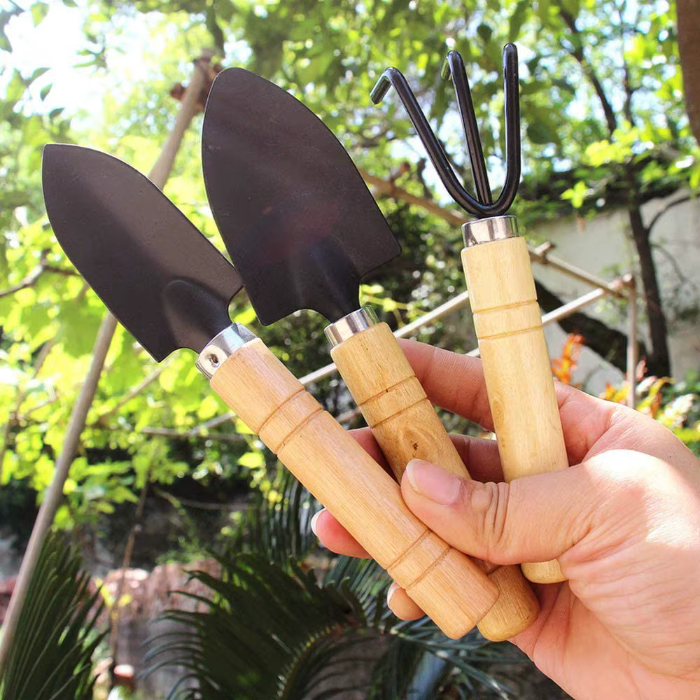 Mini ensemble d'outils de jardin pour plantes de jardin, pot de fleur, outils de jardin, creusement,