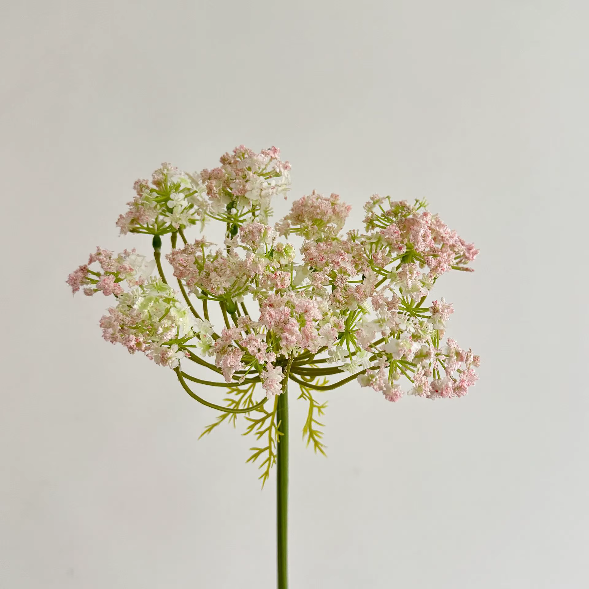 Fleurs artificielles en dentelle à tige longue en mousse de 91CM, arrangements de salon de maison, d