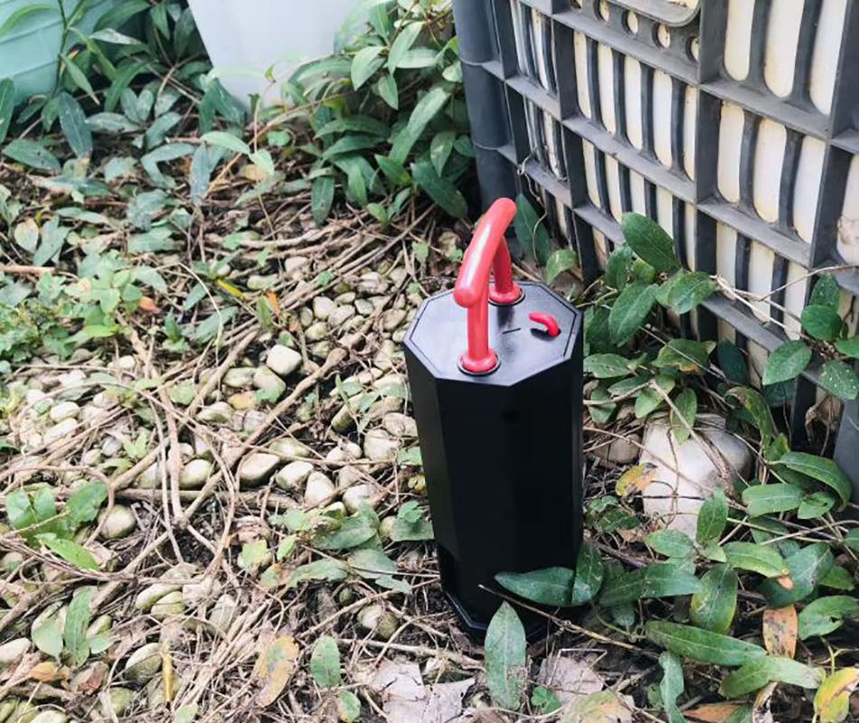 Piège à taupes en plastique réutilisable pour jardin extérieur, ensemble facile, collecteur de volet