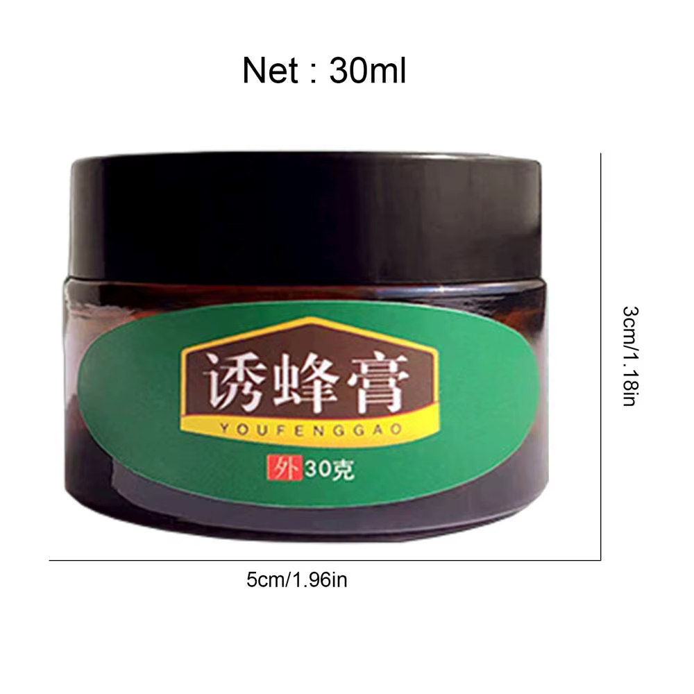 Baume attractif pour abeilles charpentières 30g – Appât naturel pour abeilles – Baume attractif pour