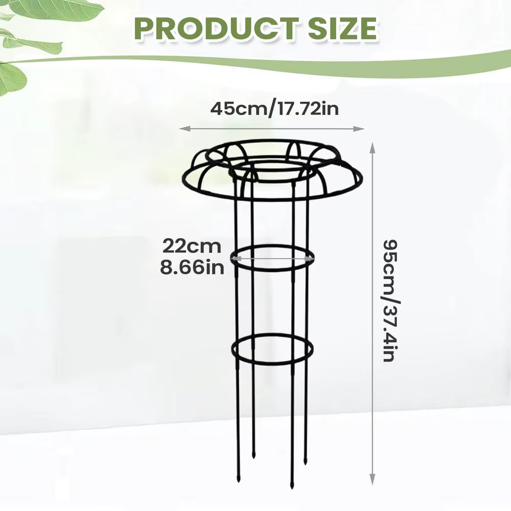 Treillis de jardin pour plantes grimpantes, treillis en forme de parapluie, support pour plantes vin