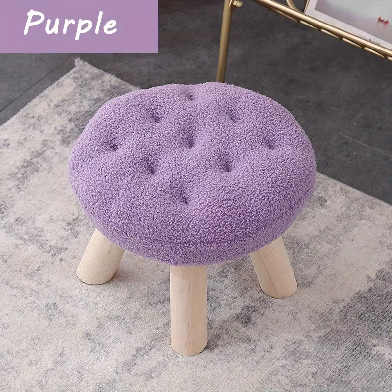 Tabouret à fleurs, repose-pieds, tabouret à langer, canapé, table basse, tabouret bas, petit taboure