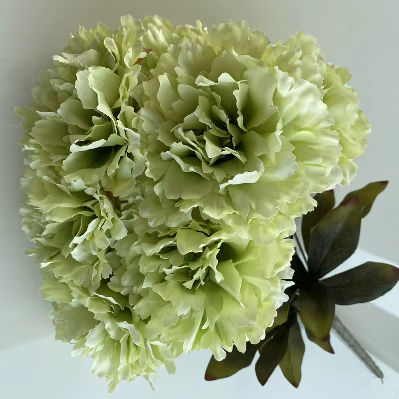 Fleurs artificielles d'hibiscus à 7 têtes | Faux Bouquet d'hibiscus réaliste pour la décoration de