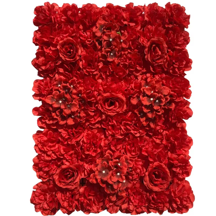 Mur de fleurs artificielles en soie, fausses hortensia, décoration de mur de fond pour fenêtre, phot