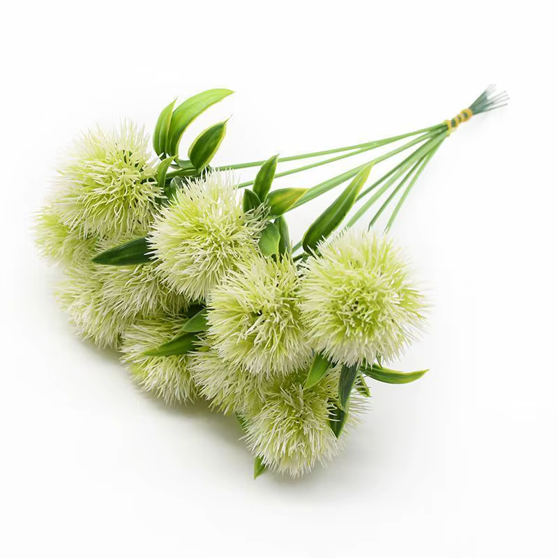 Plantes artificielles en plastique pissenlit pour Vases de maison, accessoires de décoration de fête